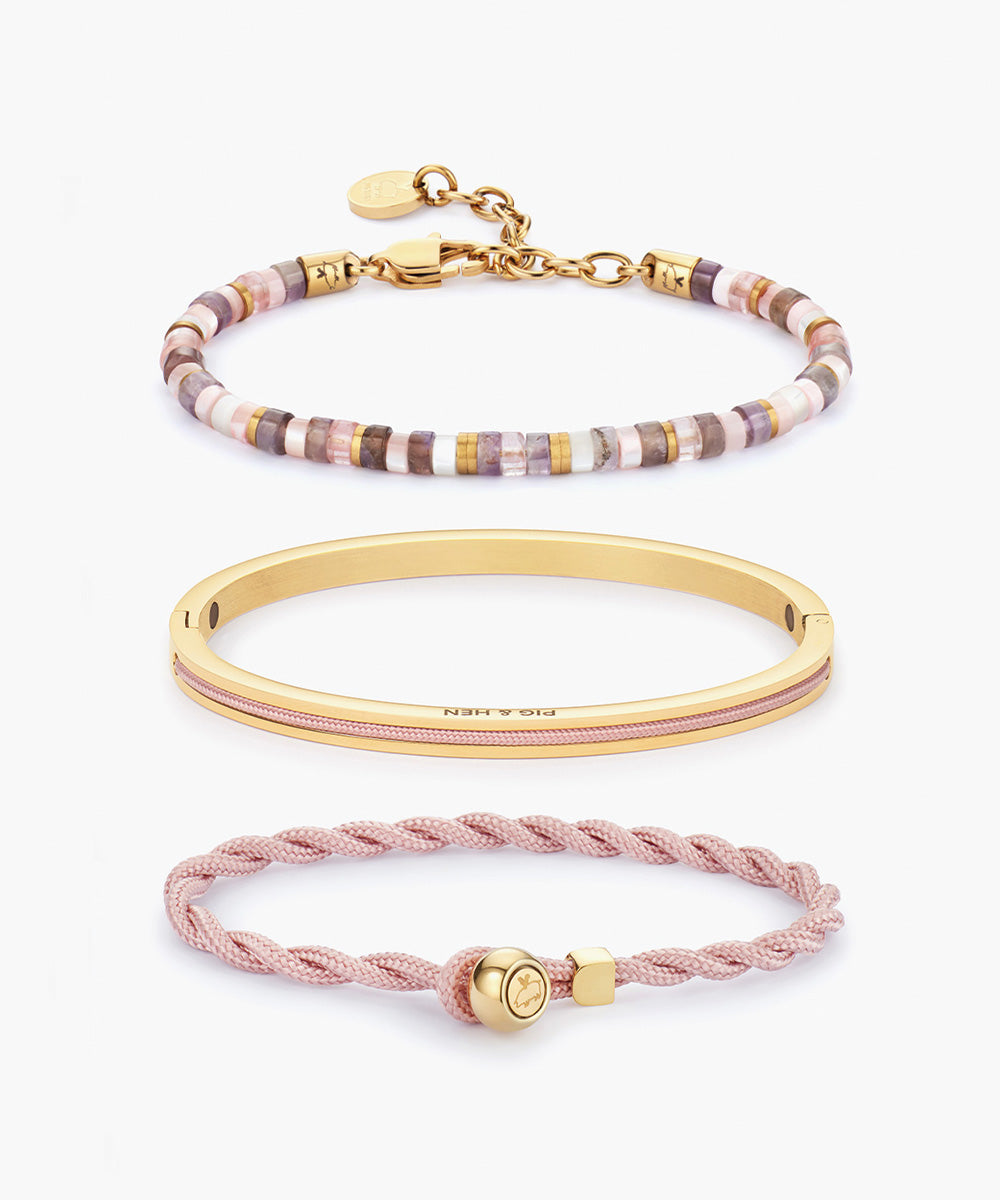 Ed Dusty Pink & Brontide Vienna & Maya Lou Set