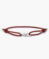 Daunting Dean Velvet Red | Silver