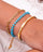 Brontide 4 mm Shiny Turquoise | Gold
