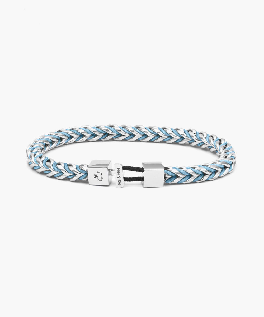 Catena Foxtail Summer Blue | Silver – Pig & Hen