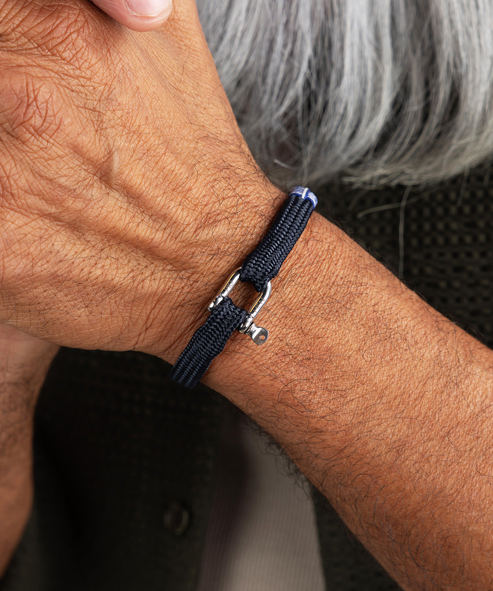 Vicious Vik Navy | Silver