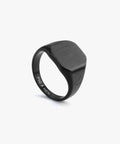 Signet Ring 16mm Classic Black  | Black