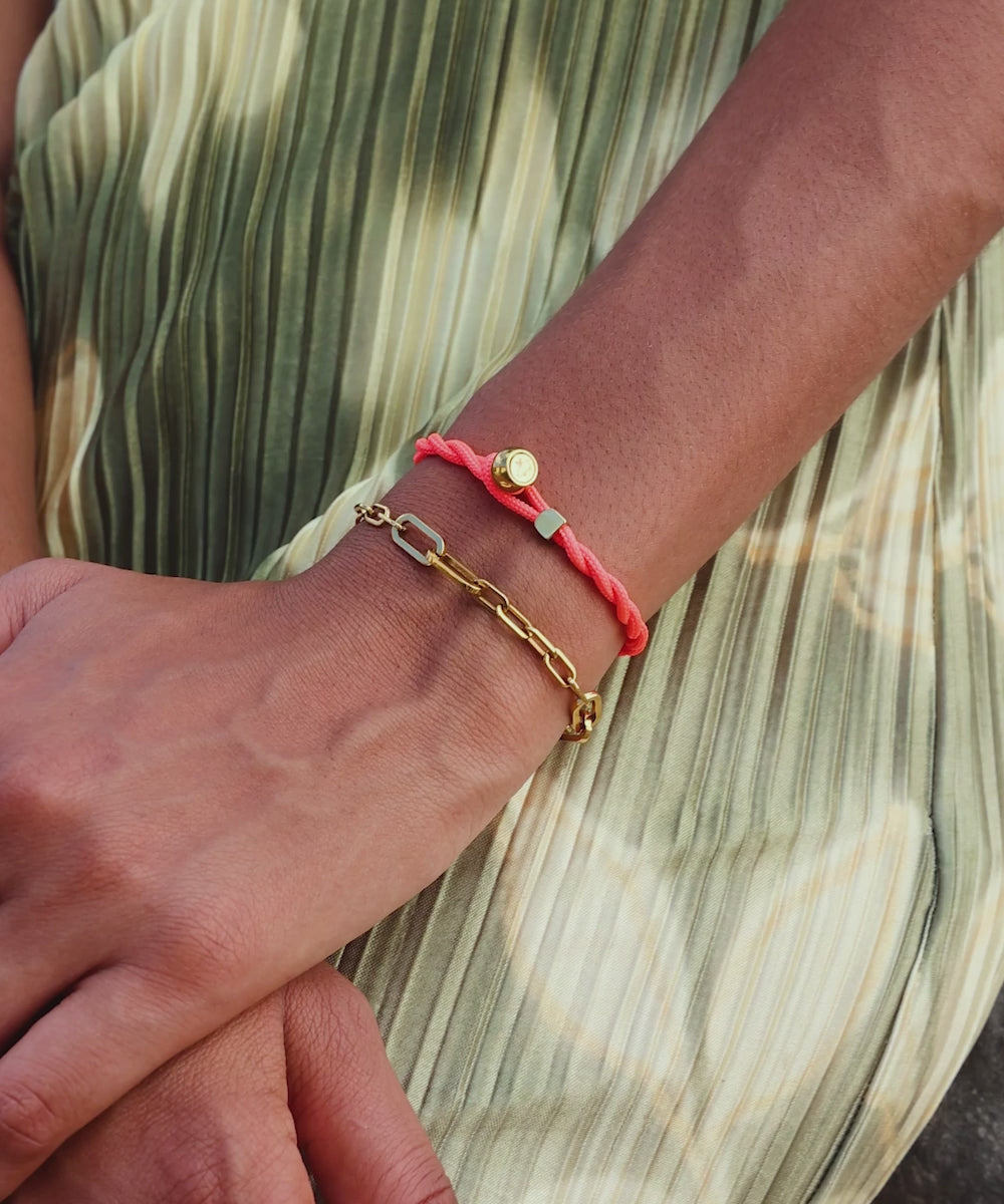 Ed Neon Pink | Gold